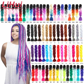 24 Inches Jumbo Braid Synthetic Braiding Hair