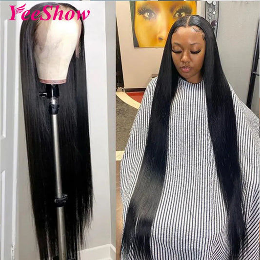 32 Inch Straight Lace Front Wig