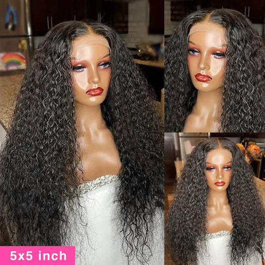 Water Wave Lace Front Wig 4x4 5x5